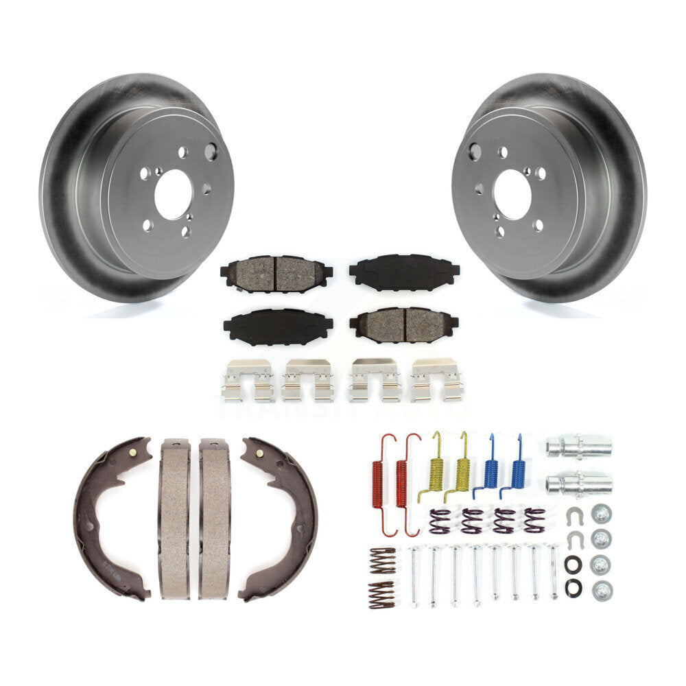 Coated Disc Rotors and Semi-Metallic Brake Pads Kit-KGS-103512 - Kit.bestparts.ca