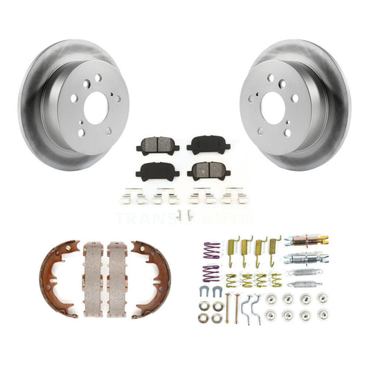 Coated Disc Rotors and Semi-Metallic Brake Pads Kit-KGS-103514 - Kit.bestparts.ca