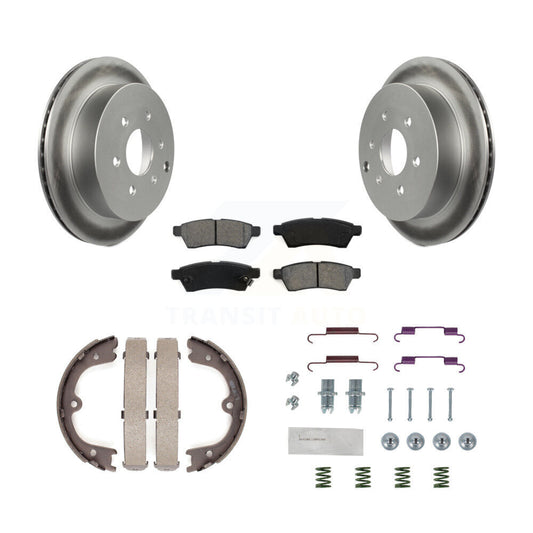 Coated Disc Rotors and Semi-Metallic Brake Pads Kit-KGS-103523 - Kit.bestparts.ca