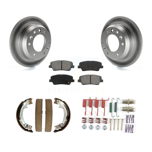 Coated Disc Rotors and Semi-Metallic Brake Pads Kit-KGS-103524 - Kit.bestparts.ca