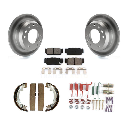 Coated Disc Rotors and Semi-Metallic Brake Pads Kit-KGS-103525 - Kit.bestparts.ca