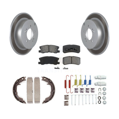 Coated Disc Rotors and Semi-Metallic Brake Pads Kit-KGS-103529 - Kit.bestparts.ca