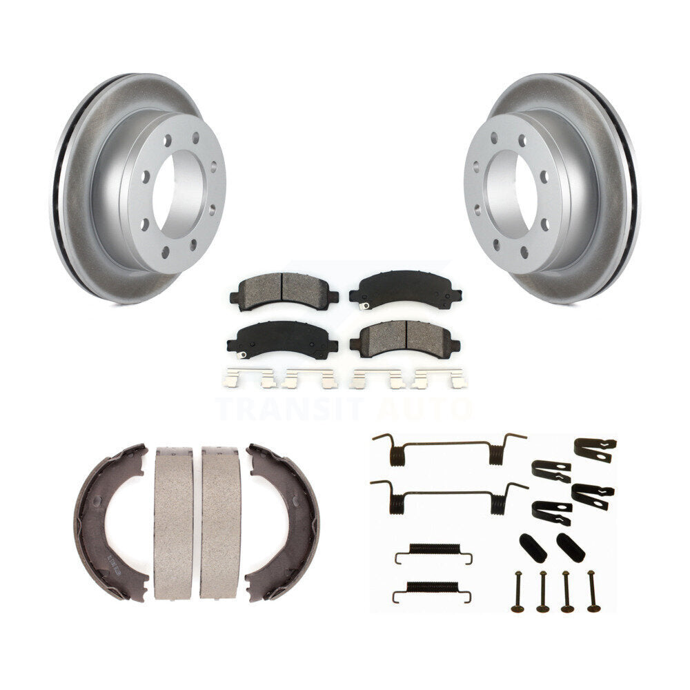 Coated Disc Rotors and Semi-Metallic Brake Pads Kit-KGS-103533 - Kit.bestparts.ca