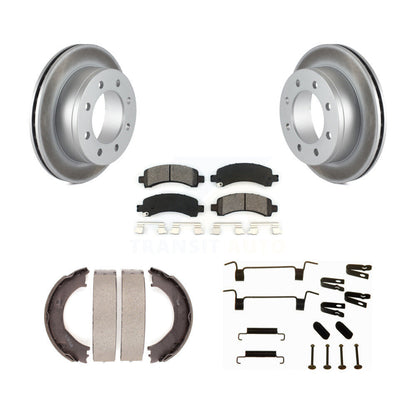 Coated Disc Rotors and Semi-Metallic Brake Pads Kit-KGS-103533 - Kit.bestparts.ca