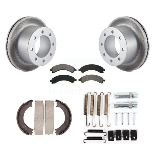coated disc rotors and semi metallic brake pads-kgs-103534 - Kit.bestparts.ca