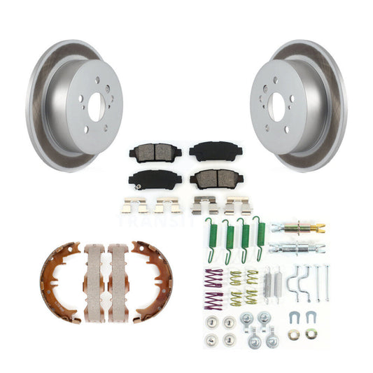 Coated Disc Rotors and Semi-Metallic Brake Pads Kit-KGS-103538 - Kit.bestparts.ca