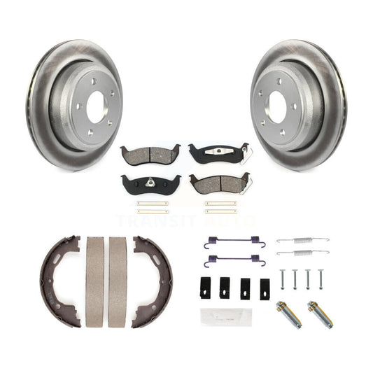 Coated Disc Rotors and Semi-Metallic Brake Pads Kit-KGS-103539 - Kit.bestparts.ca