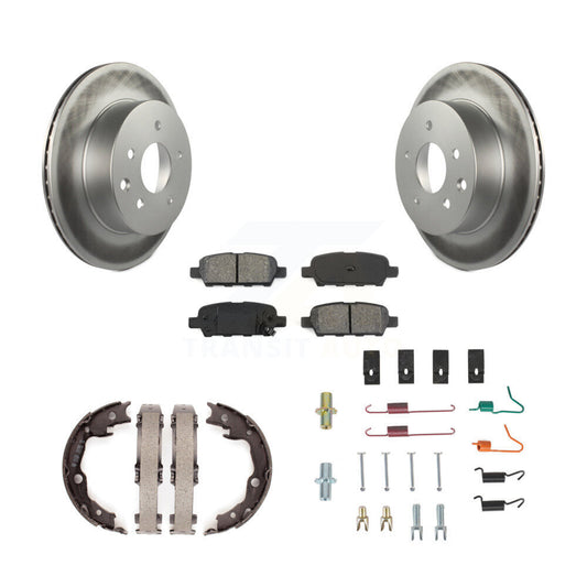 Coated Disc Rotors and Semi-Metallic Brake Pads Kit-KGS-103542 - Kit.bestparts.ca