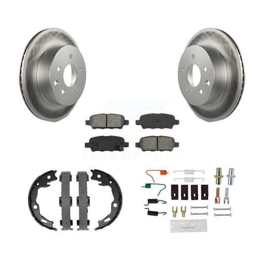 coated disc rotors and semi metallic brake pads-kgs-103544 - Kit.bestparts.ca