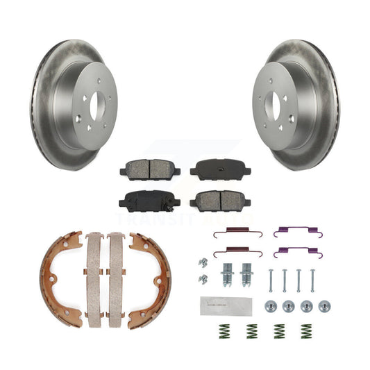 Coated Disc Rotors and Semi-Metallic Brake Pads Kit-KGS-103546 - Kit.bestparts.ca