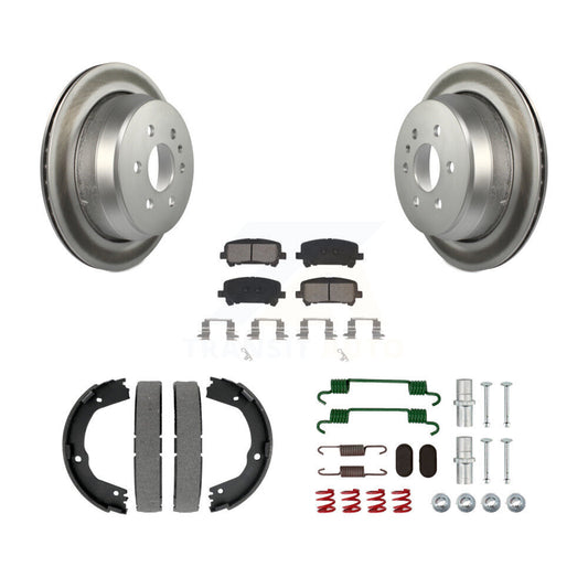 Coated Disc Rotors and Semi-Metallic Brake Pads Kit-KGS-103548 - Kit.bestparts.ca