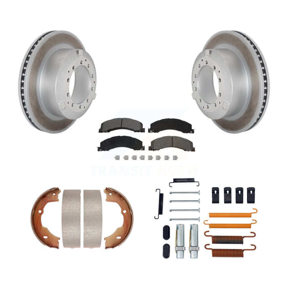 Coated Disc Rotors and Semi-Metallic Brake Pads Kit-KGS-103561 - Kit.bestparts.ca