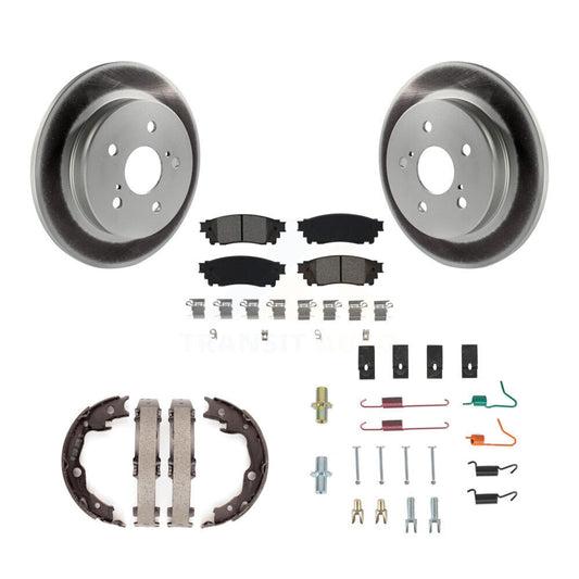Coated Disc Rotors and Semi-Metallic Brake Pads Kit-KGS-103562 - Kit.bestparts.ca