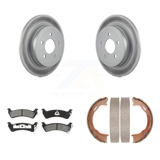 Coated Disc Rotors and Semi-Metallic Brake Pads Kit-KGS-103570 - Kit.bestparts.ca