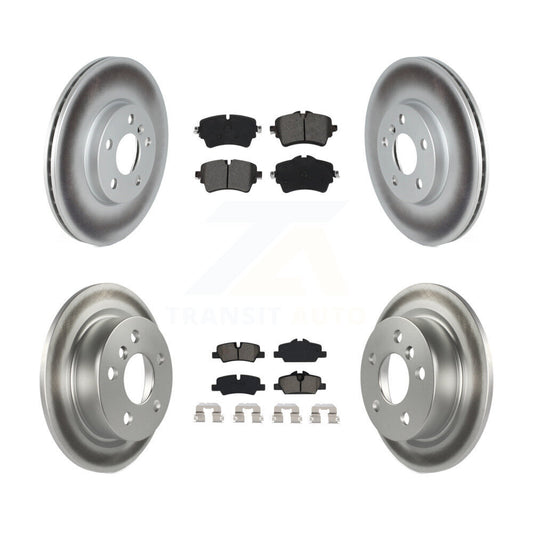 Coated Disc Rotors and Semi-Metallic Brake Pads Kit-KGS-103576 - Kit.bestparts.ca