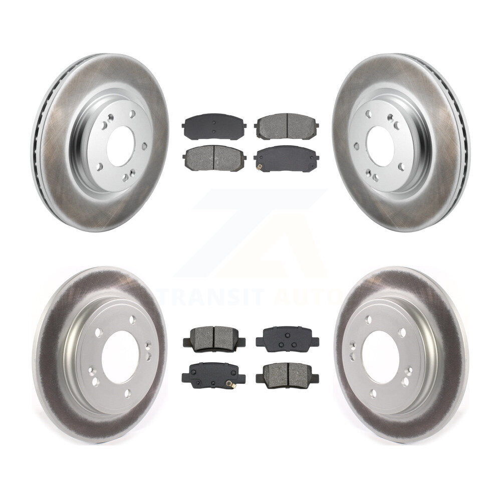 disc rotors and semi metallic brake pads-kgs-103578 - Kit.bestparts.ca Kit.bestparts.ca