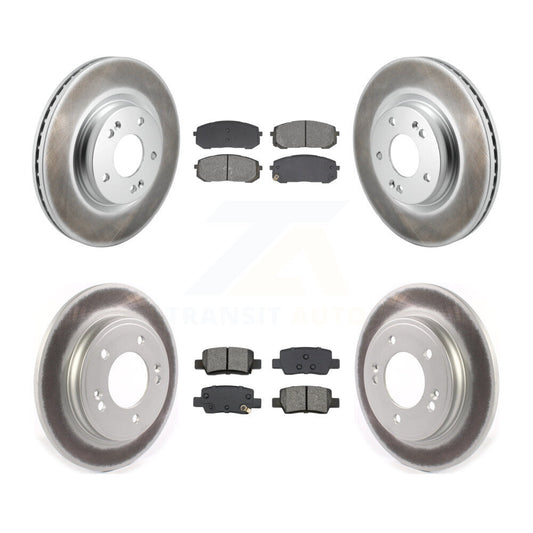 disc rotors and semi metallic brake pads-kgs-103578 - Kit.bestparts.ca