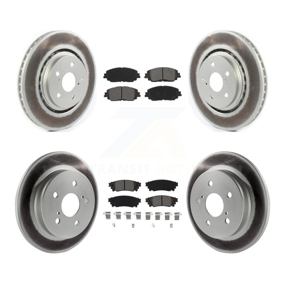 Disc Rotors and Semi-Metallic Brake Pads Kit-KGS-103581 - Kit.bestparts.ca