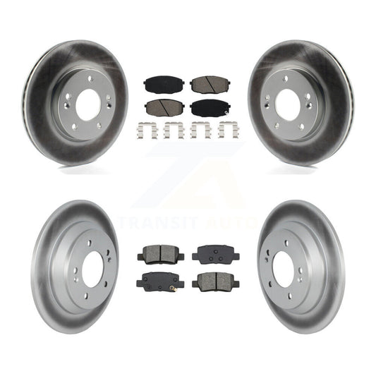 coated disc rotors and semi metallic brake pads-kgs-103583 - Kit.bestparts.ca