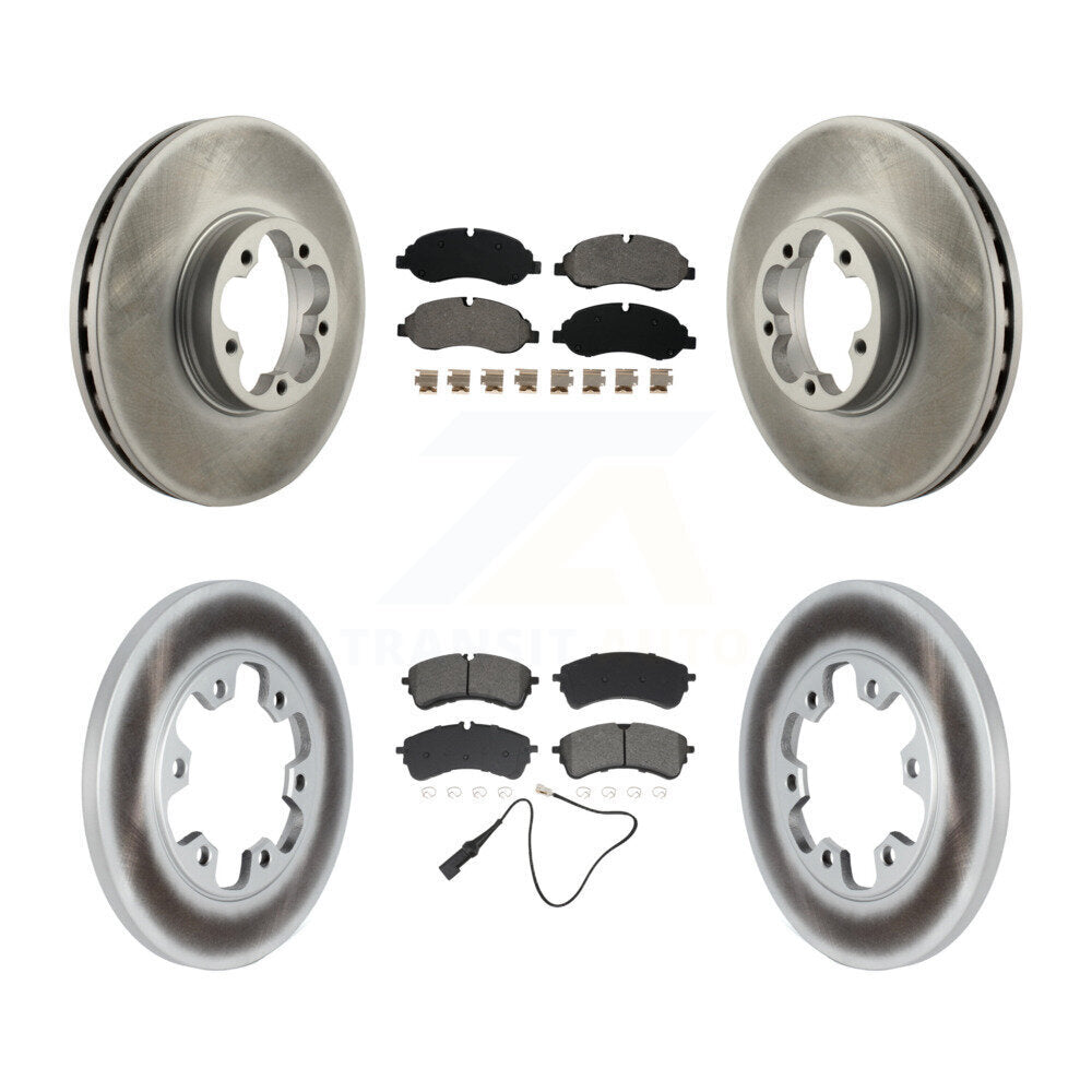 Disc Rotors and Semi-Metallic Brake Pads Kit-KGS-103587