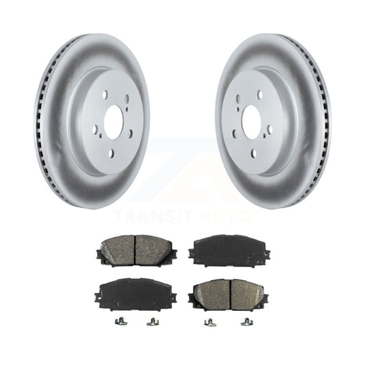 Coated Disc Rotors and Semi-Metallic Brake Pads Kit-KGS-103600 - Kit.bestparts.ca