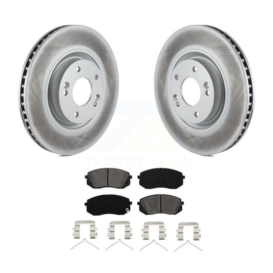 coated disc rotors and semi metallic brake pads-kgs-103604 - Kit.bestparts.ca