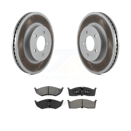 Coated Disc Rotors and Semi-Metallic Brake Pads Kit-KGS-103606 - Kit.bestparts.ca