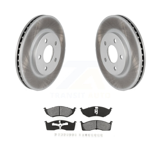 Coated Disc Rotors and Semi-Metallic Brake Pads Kit-KGS-103607 - Kit.bestparts.ca