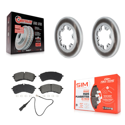 Disc Rotors and Semi-Metallic Brake Pads Kit-KGS-103612