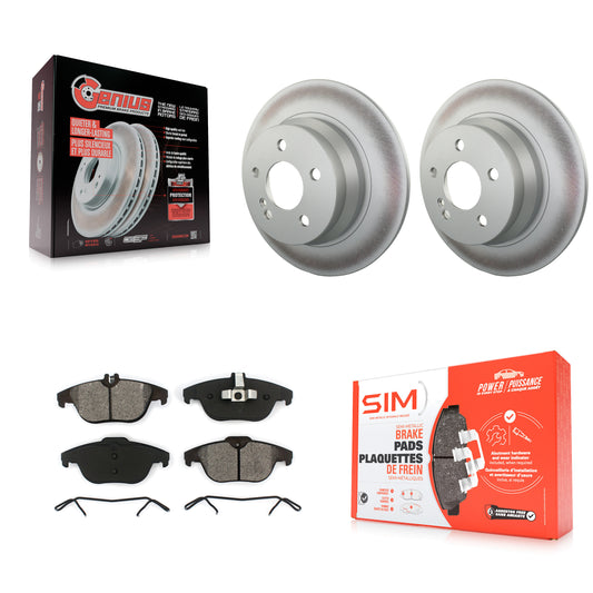 Disc Rotors and Semi-Metallic Brake Pads Kit-KGS-103621