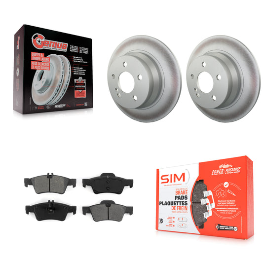 Disc Rotors and Semi-Metallic Brake Pads Kit-KGS-103622