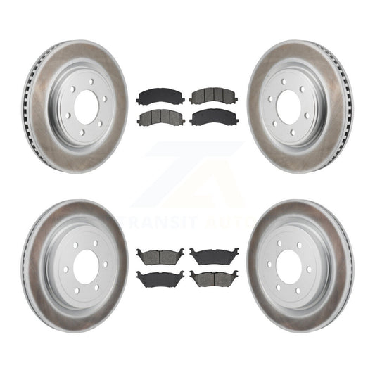 Disc Rotors and Semi-Metallic Brake Pads Kit-KGS-103627