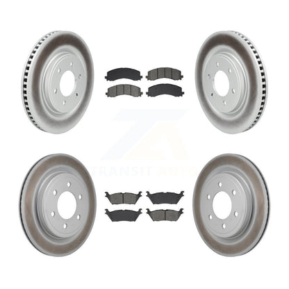 Disc Rotors and Semi-Metallic Brake Pads Kit-KGS-103628