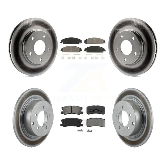 Disc Rotors and Semi-Metallic Brake Pads Kit-KGS-103629