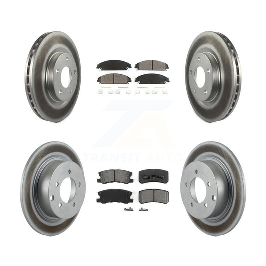 Disc Rotors and Semi-Metallic Brake Pads Kit-KGS-103630