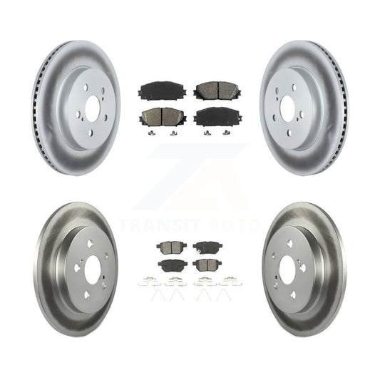 Disc Rotors and Semi-Metallic Brake Pads Kit-KGS-103632