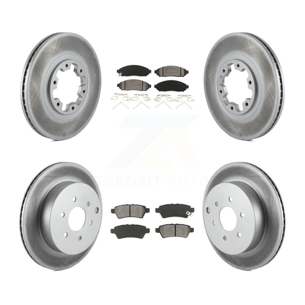 Disc Rotors and Semi-Metallic Brake Pads Kit-KGS-103633