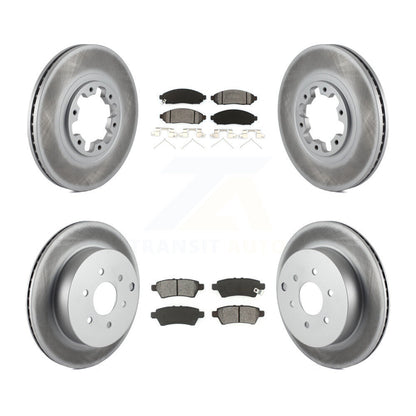 Disc Rotors and Semi-Metallic Brake Pads Kit-KGS-103633