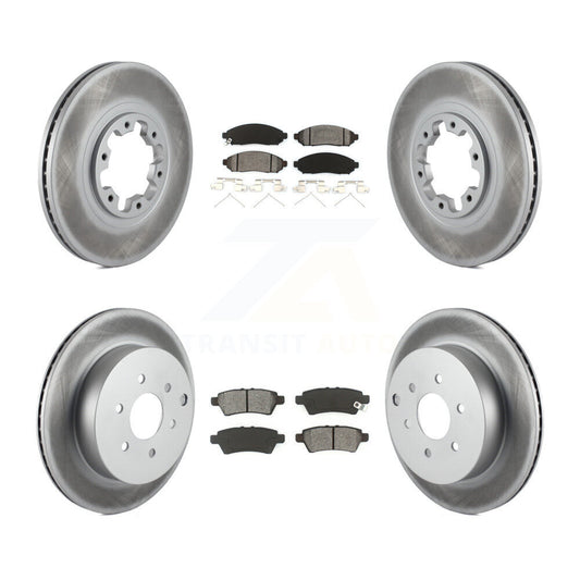 Disc Rotors and Semi-Metallic Brake Pads Kit-KGS-103633