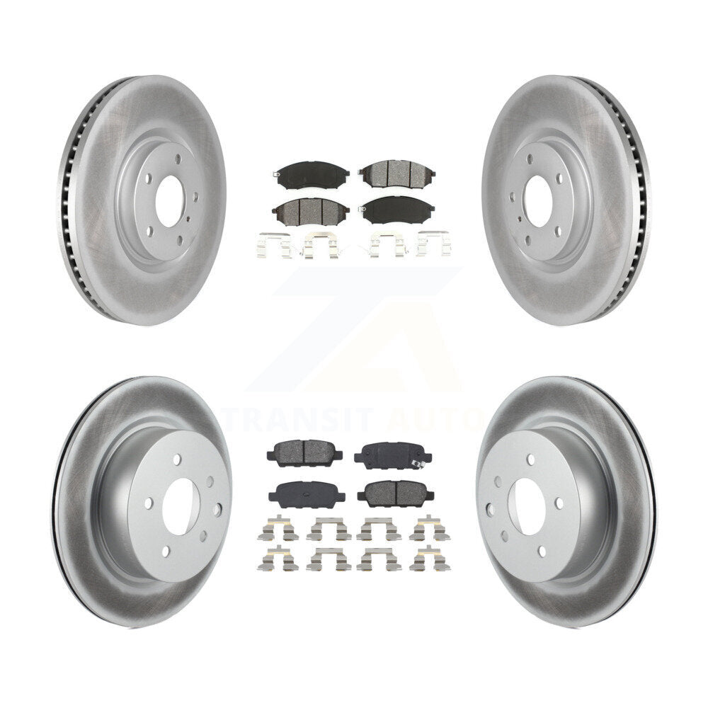 Disc Rotors and Semi-Metallic Brake Pads Kit-KGS-103634 Kit.bestparts.ca