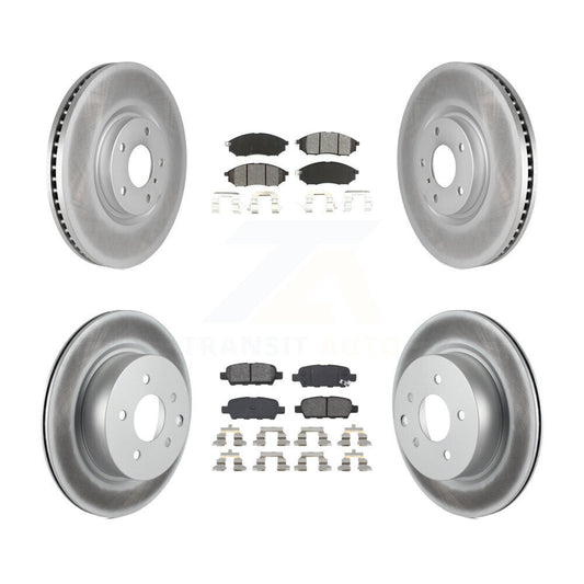 Disc Rotors and Semi-Metallic Brake Pads Kit-KGS-103634