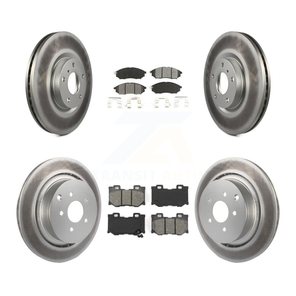 Disc Rotors and Semi-Metallic Brake Pads Kit-KGS-103636 Kit.bestparts.ca