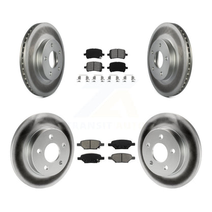 Disc Rotors and Semi-Metallic Brake Pads Kit-KGS-103637