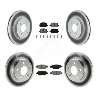 Disc Rotors and Semi-Metallic Brake Pads Kit-KGS-103638