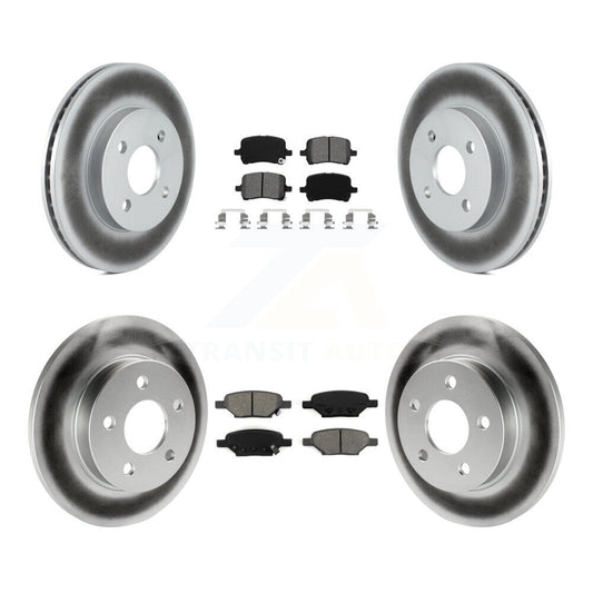 Disc Rotors and Semi-Metallic Brake Pads Kit-KGS-103638