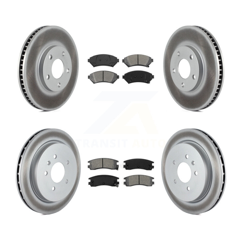 Disc Rotors and Semi-Metallic Brake Pads Kit-KGS-103639 Kit.bestparts.ca