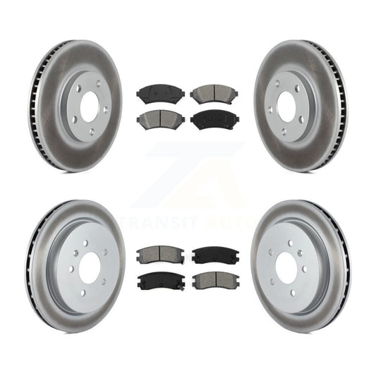 Disc Rotors and Semi-Metallic Brake Pads Kit-KGS-103639