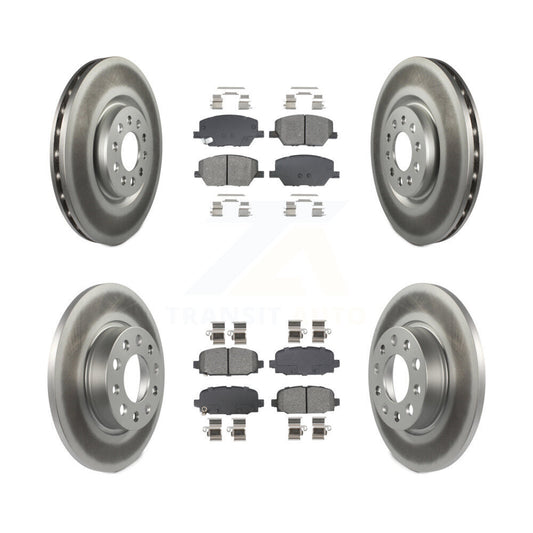 Disc Rotors and Semi-Metallic Brake Pads Kit-KGS-103641