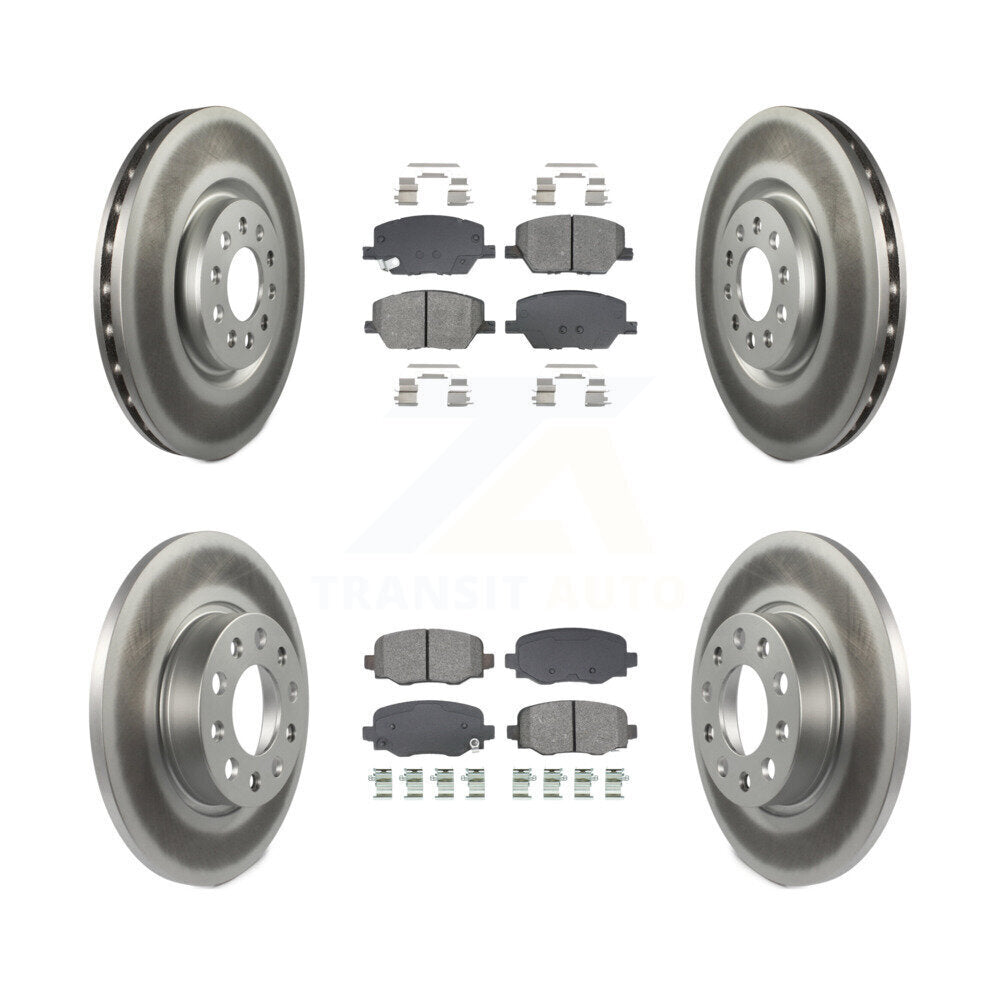 Disc Rotors and Semi-Metallic Brake Pads Kit-KGS-103642 Kit.bestparts.ca