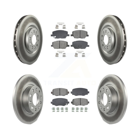 Disc Rotors and Semi-Metallic Brake Pads Kit-KGS-103642
